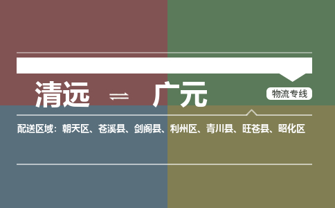 清远到广元物流专线-清远物流到广元-铭龙物流（全境-派送）