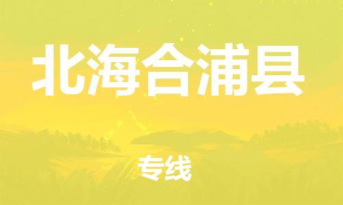 广州到北海合浦县电动车行李托运|广州到北海合浦县摩托车邮寄物流到家