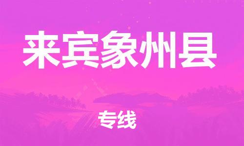 广州到来宾象州县电动车行李托运|广州到来宾象州县摩托车邮寄物流到家