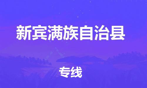 惠东县到新宾满族自治县物流专线-准时达，极速响应惠东县至新宾满族自治县货运