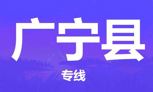 惠东县到广宁县物流专线-10余年行业经验惠东县至广宁县货运