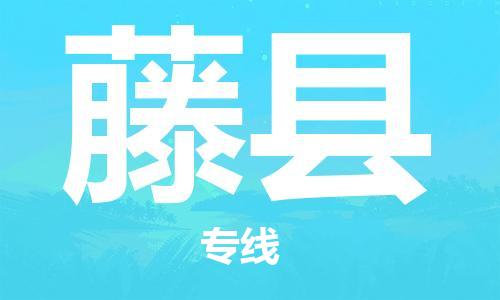 惠东县到藤县物流专线-惠东县至藤县货运让您享受无所顾虑的物流服务