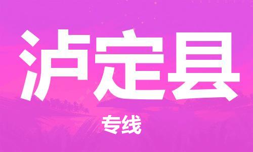 惠东县到泸定县物流专线-惠东县至泸定县货运经验丰富