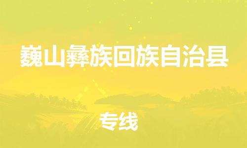 惠东县到巍山彝族回族自治县物流专线-惠东县至巍山彝族回族自治县货运-一站式物流服务，专业物流