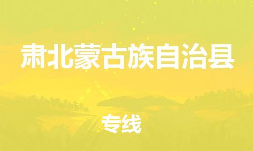惠东县到肃北蒙古族自治县物流专线-惠东县到肃北蒙古族自治县货运-直达运输