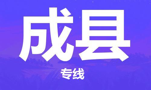 惠东县到成县物流专线-惠东县至成县货运-高效配送服务