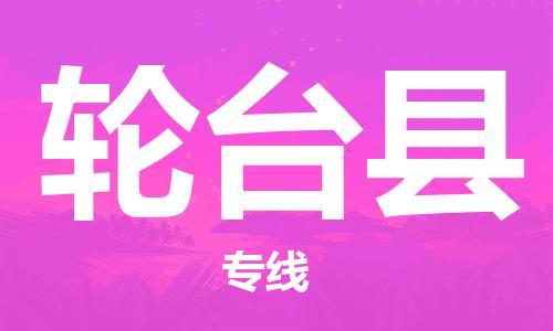 惠东县到轮台县物流专线-惠东县至轮台县货运快速送